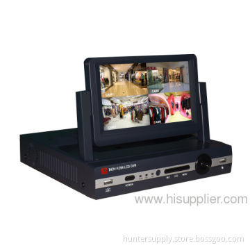 7 Inch Lcd Screen 4ch Full D1 Cctv Dvr 